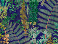 Mind The Gap Florilegium Green Sanctuary Anthracite - WP20318