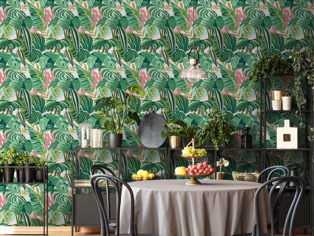 Mind The Gap Palm Springs Tropical Foliage - WP20367