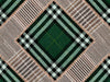 Mind The Gap World of Fabrics Checkered Patchwork British Green - WP20389