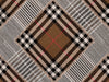 Mind The Gap World of Fabrics Checkered Patchwork Mid Brown - WP20390