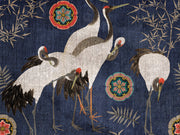 Mind The Gap World of Fabrics Tsuru Indigo - WP20392