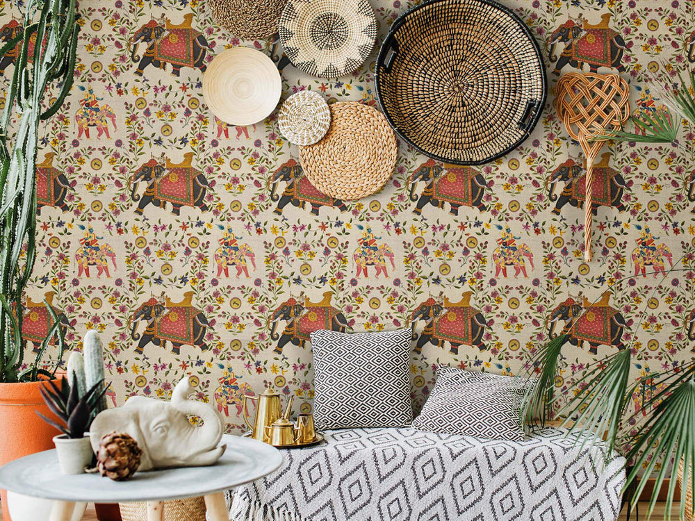 Mind The Gap World of Fabrics Aristocracy Taupe - WP20402