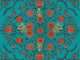 Mind The Gap World of Fabrics Hindu Bloom Topaz - WP20408