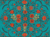 Mind The Gap World of Fabrics Hindu Bloom Topaz - WP20408