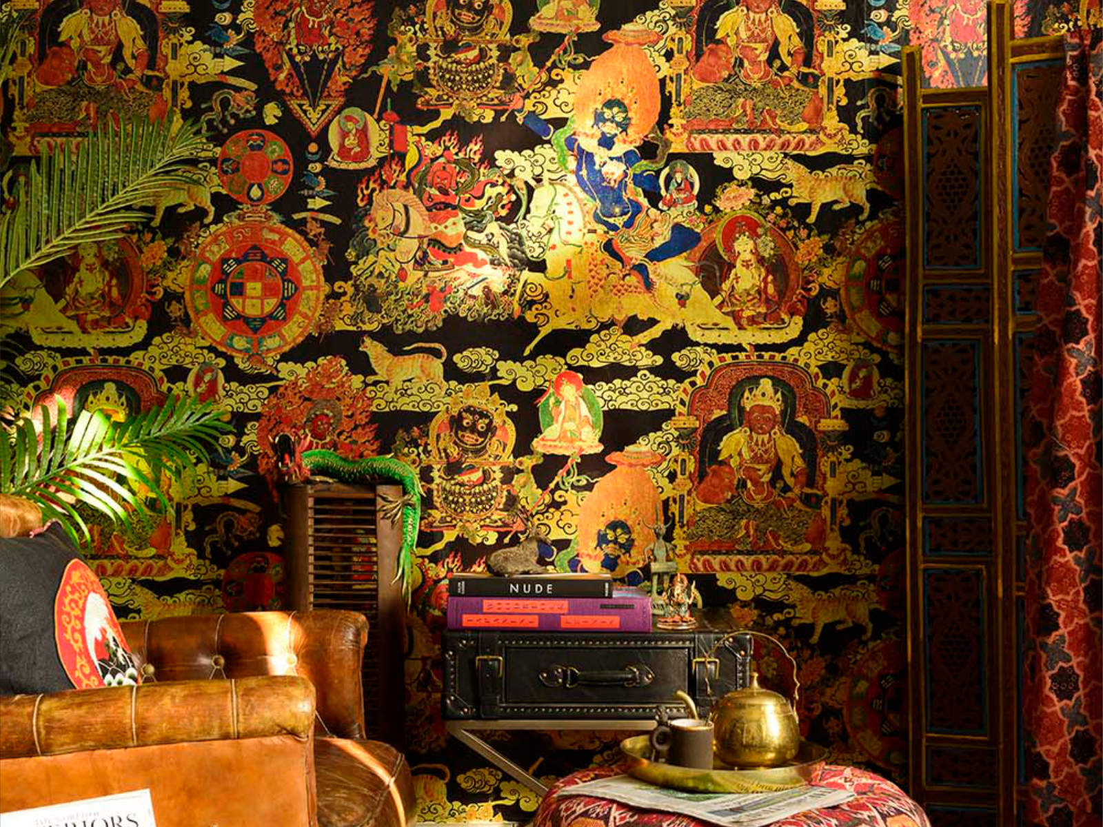 Mind The Gap The Gentlemen's Corner Tibetan Tapestry Metallic Edition - WP20450