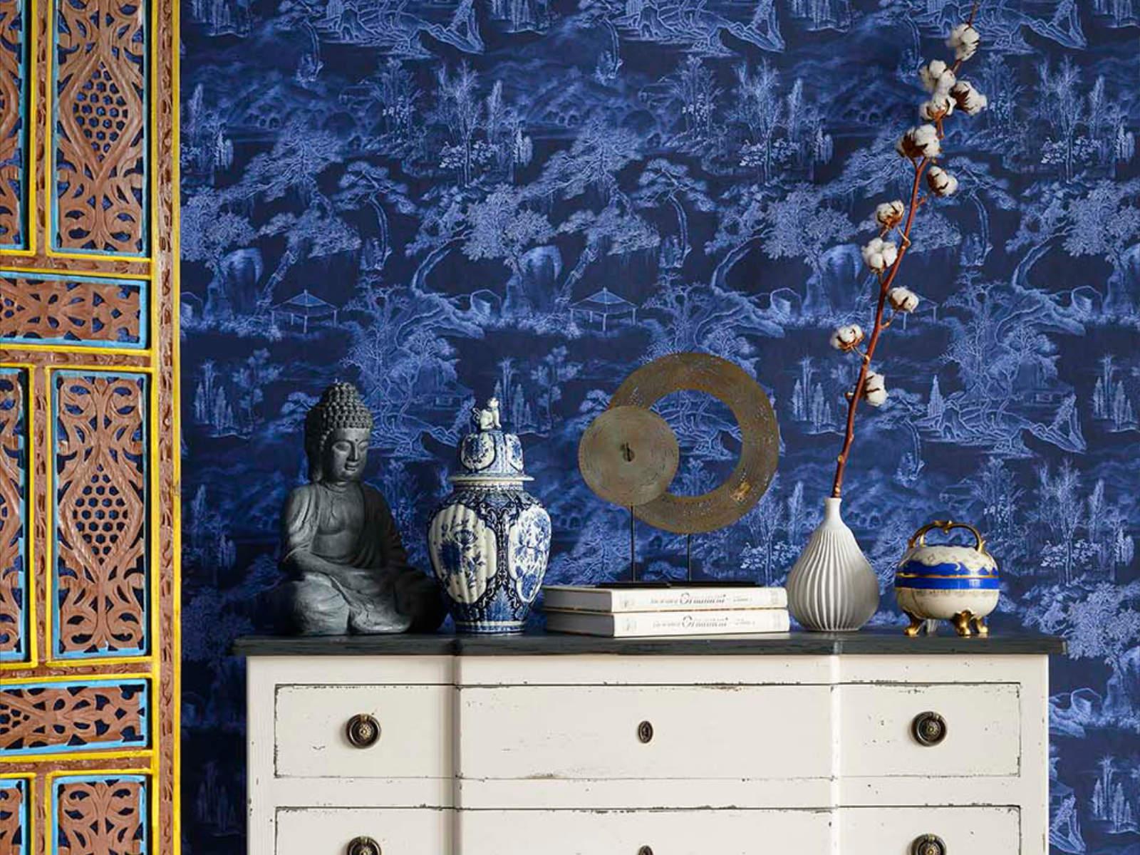 Mind The Gap Indigo Addiction Asian Scenery - WP20507