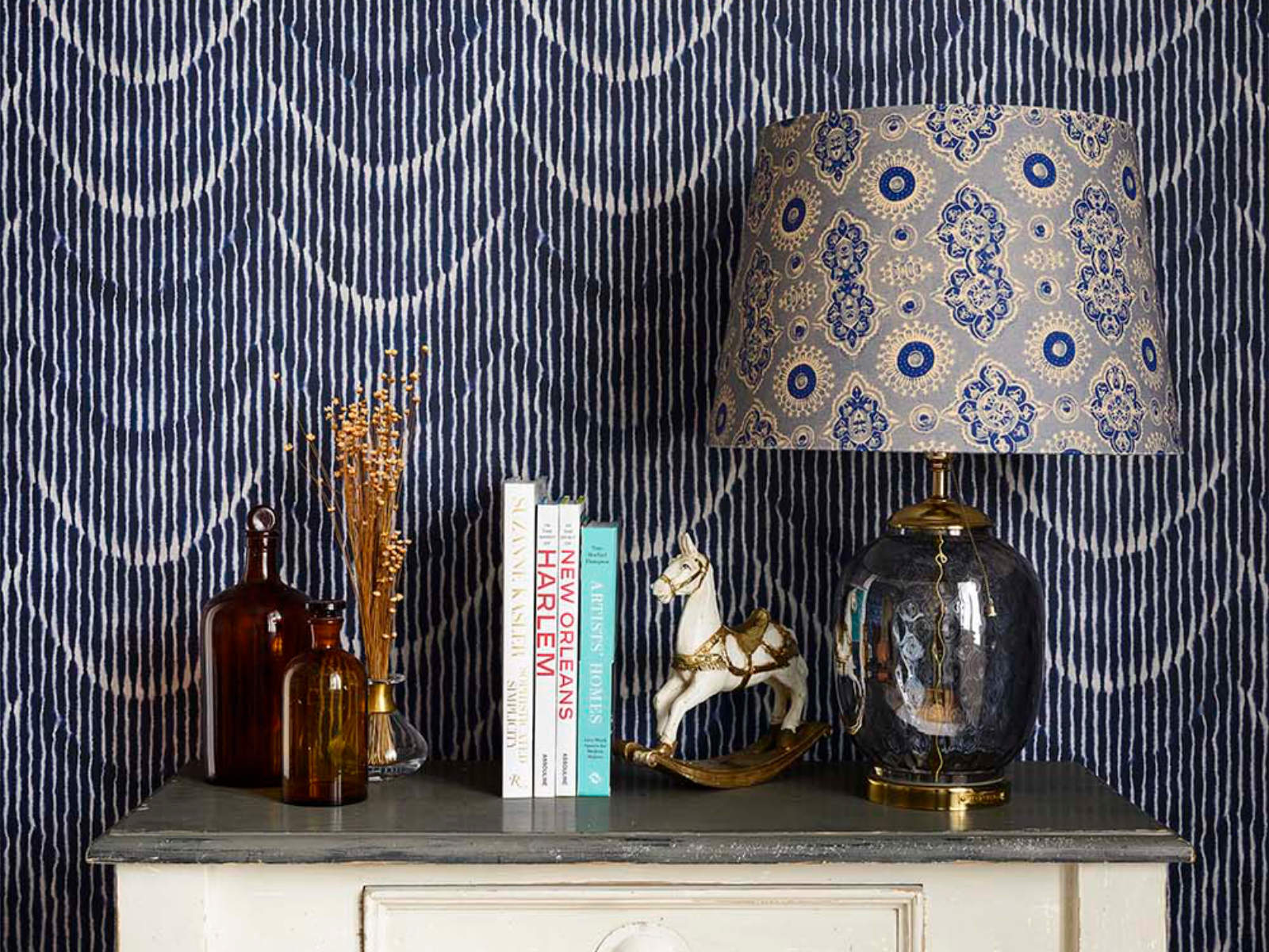 Mind The Gap Indigo Addiction Moving Waves - WP20512