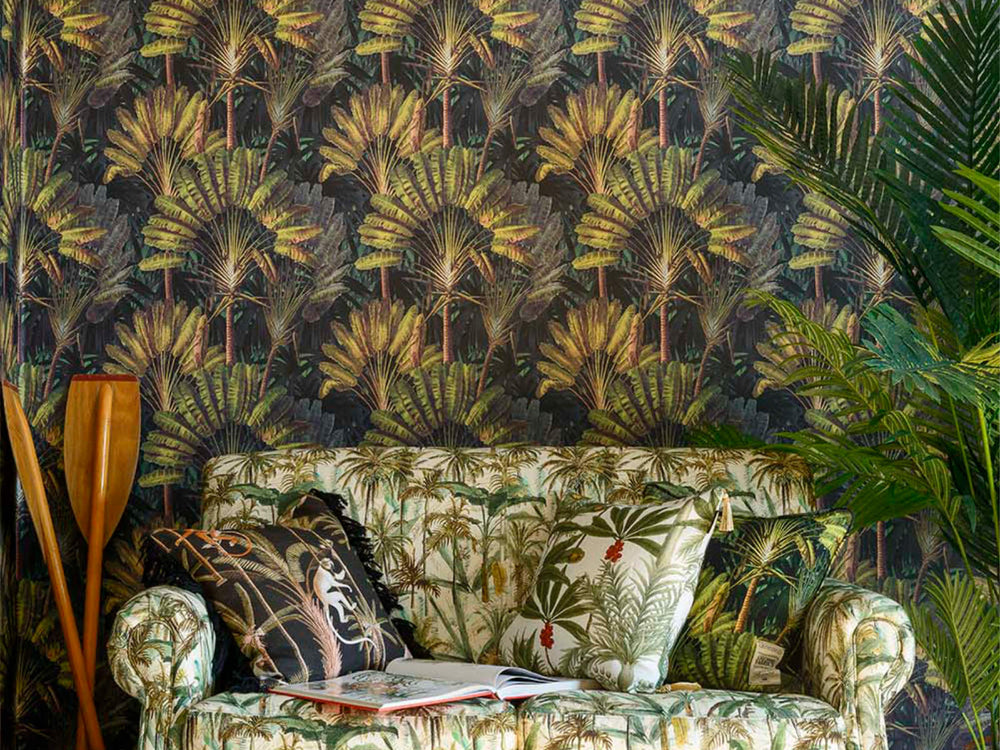 Mind The Gap Tropical Wanderlust Traveller's Palm Sunset - WP20526
