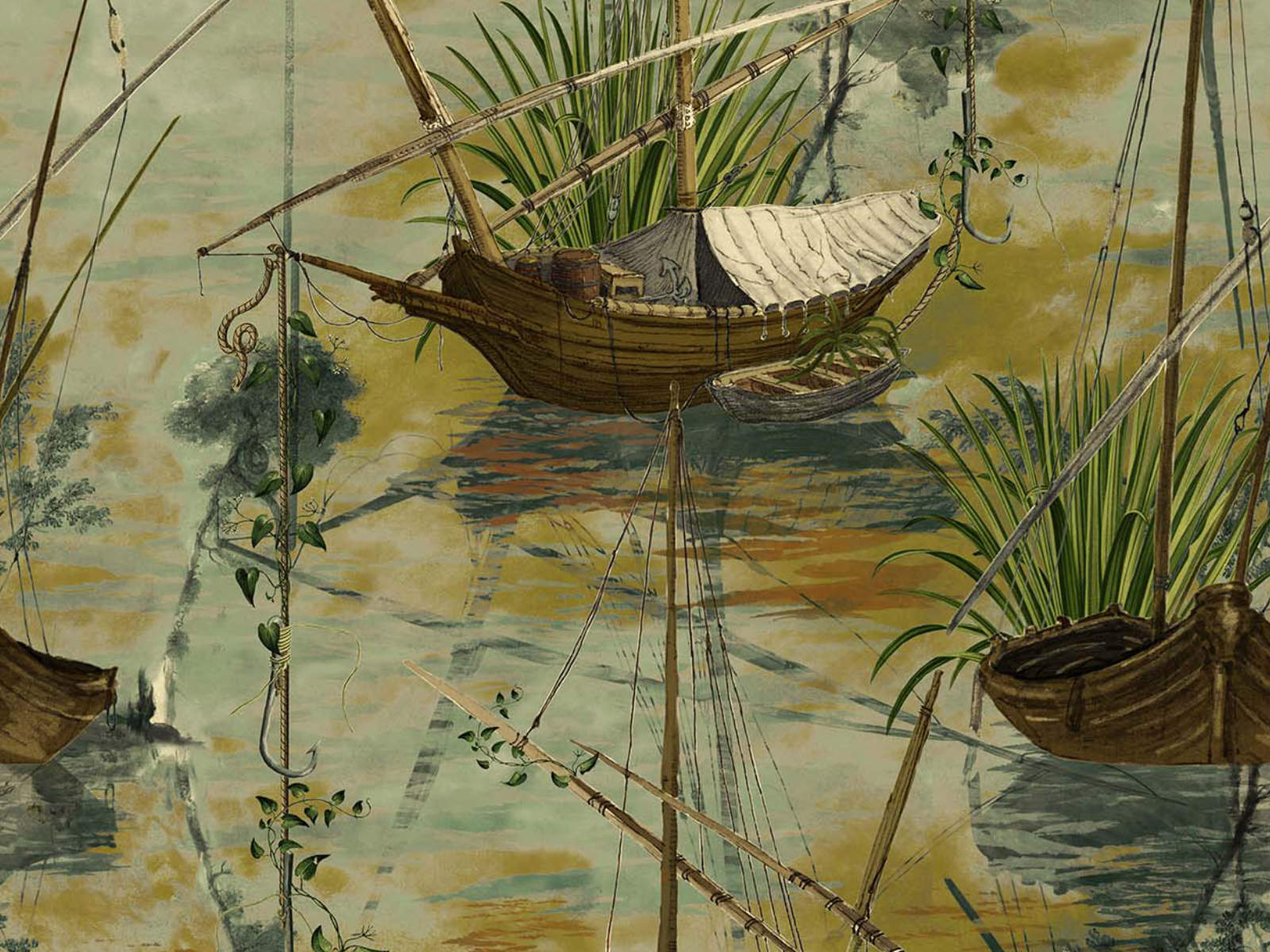 Mind The Gap The Wetlands Moord Boats - Wp20725