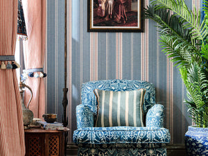 Mind The Gap Tales Of Maghreb Berber Stripes Blue - WP20757