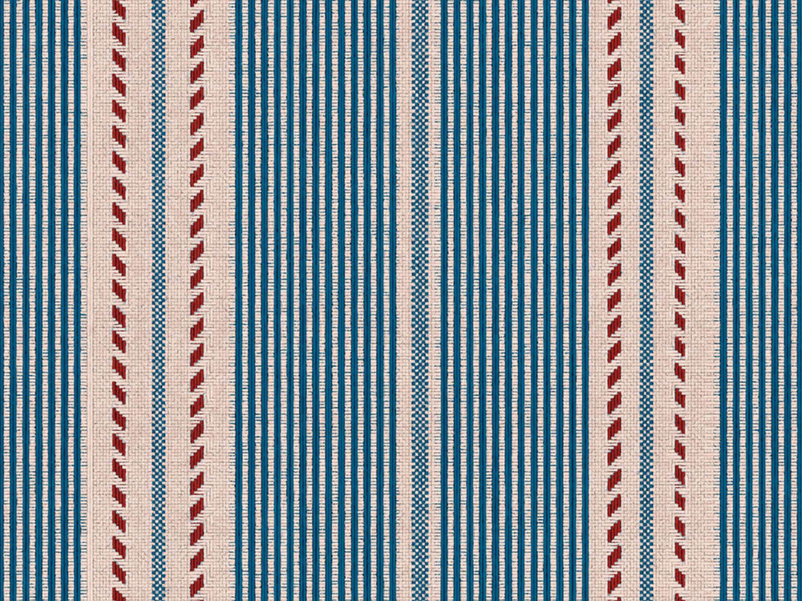 Mind The Gap Tales Of Maghreb Berber Stripes Blue - WP20757