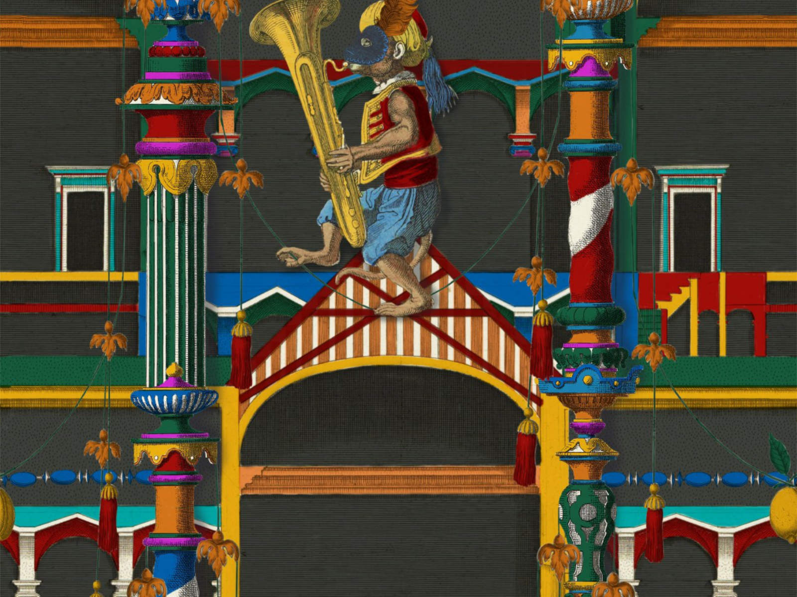 Mind The Gap La Dolce Vita El Circo Dark - WP20836