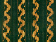 Mind The Gap Woodstock Vintage Ikat Topiary Green - WP30102