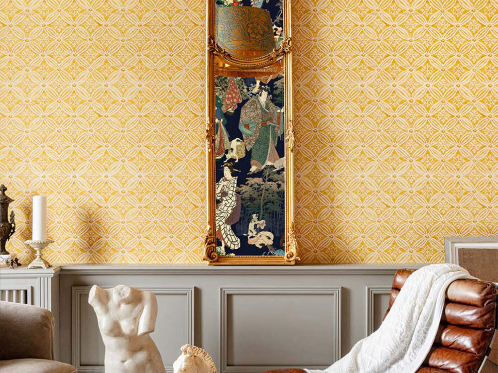 Mind The Gap The Curator's Cabinet Kalamkari Citrus - WP30117