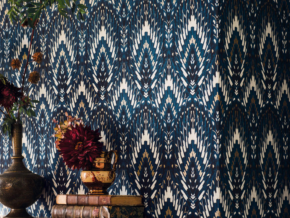 Romo x Temperley London Lolana - Cobalt - W452/04