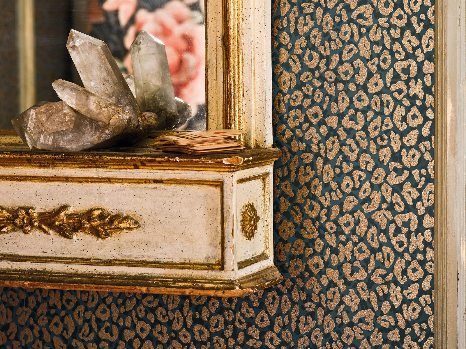 Romo x Temperley London Kitty - Slate - W453/07