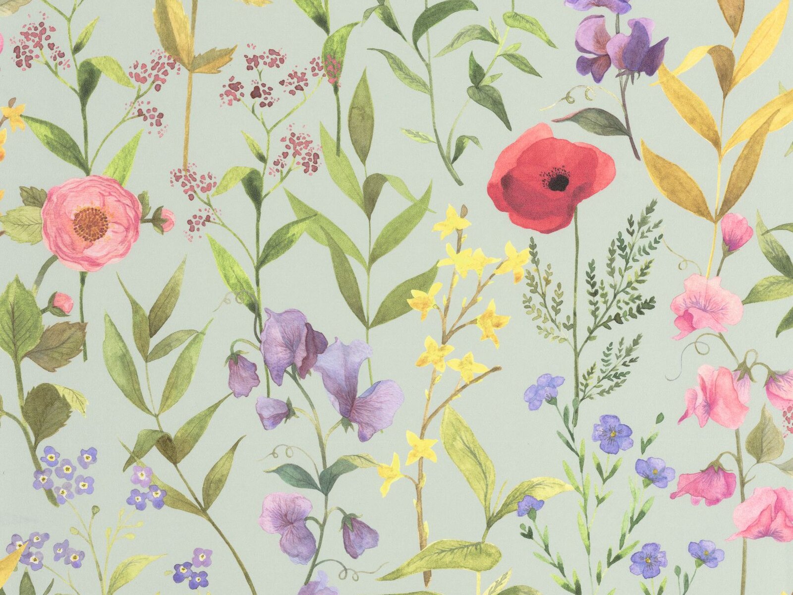 Casadeco Le Beau Jardin Fleurs Des Champs - 87656172
