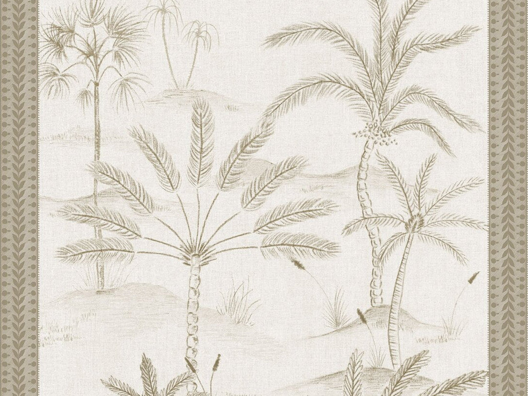 Casamance Racines Skoura Encadré - 78243976