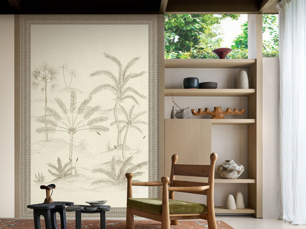 Casamance Racines Skoura Encadré - 78243976
