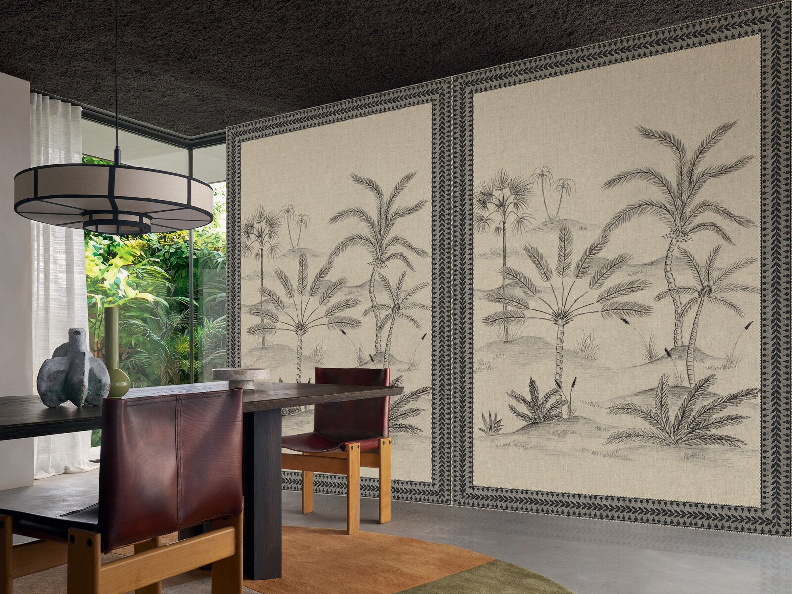 Casamance Racines Skoura Encadré - 78244078