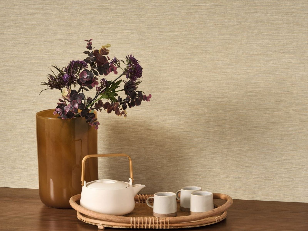 Casadeco Canopée Boaco CANP201301515 Beige paille behang