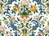 Coordonné Damaskus Aranjuez Damask - D00129