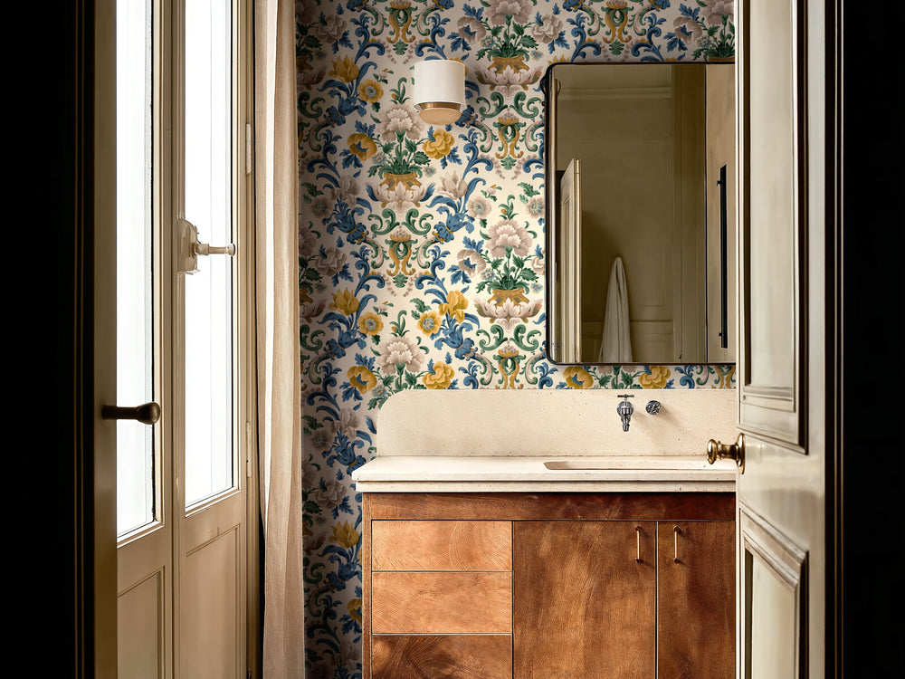 Coordonné Damaskus Aranjuez Damask - D00129