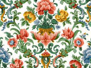 Coordonné Damaskus Aranjuez Damask - D00132
