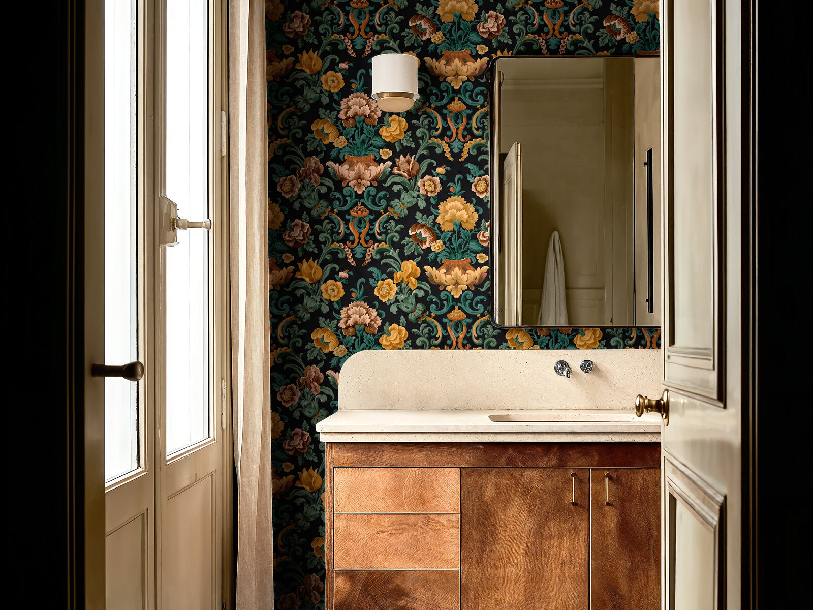 Coordonné Damaskus Aranjuez Damask - D00134