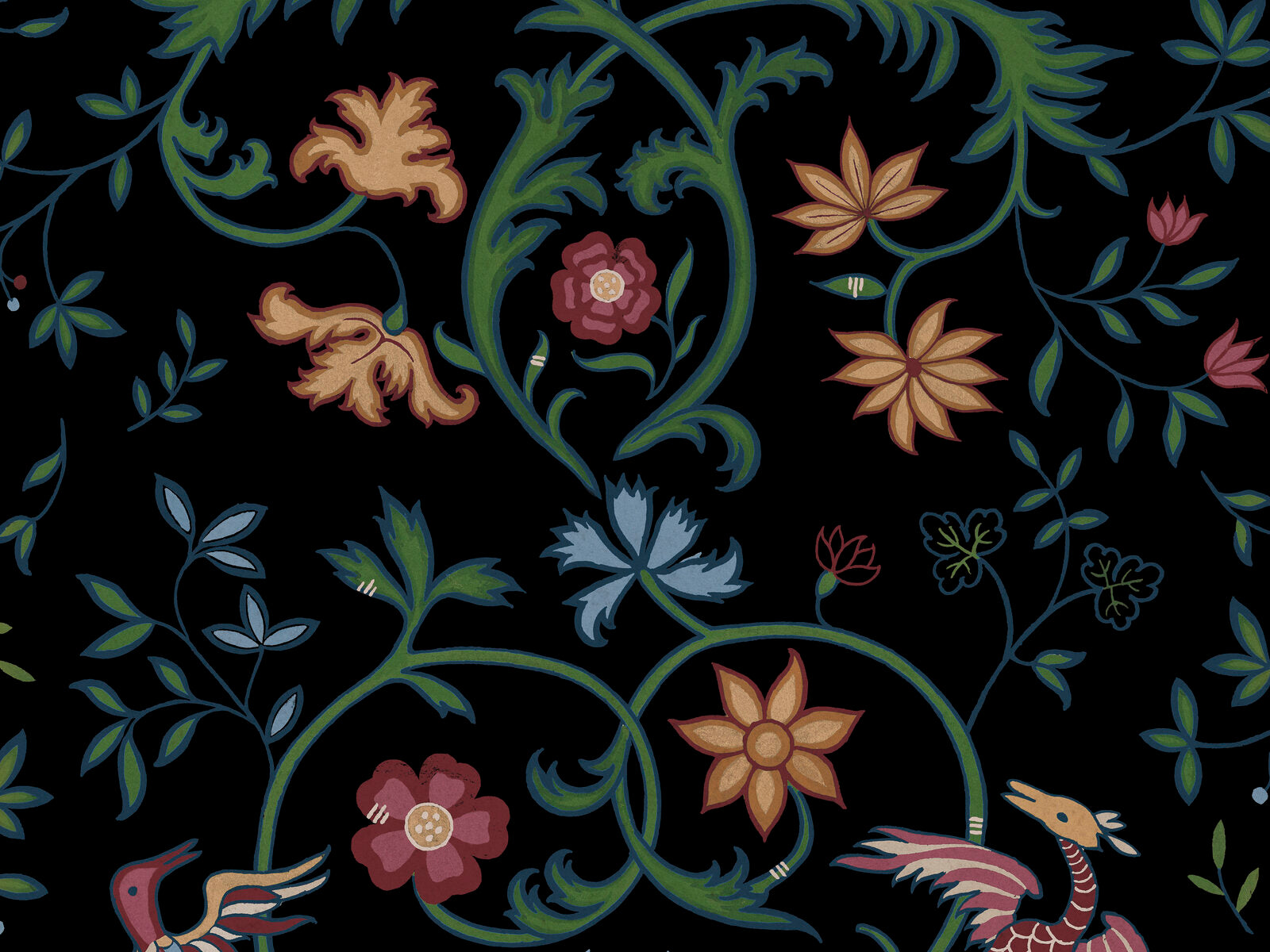 Coordonné Damaskus Antwerp Damask - D00144