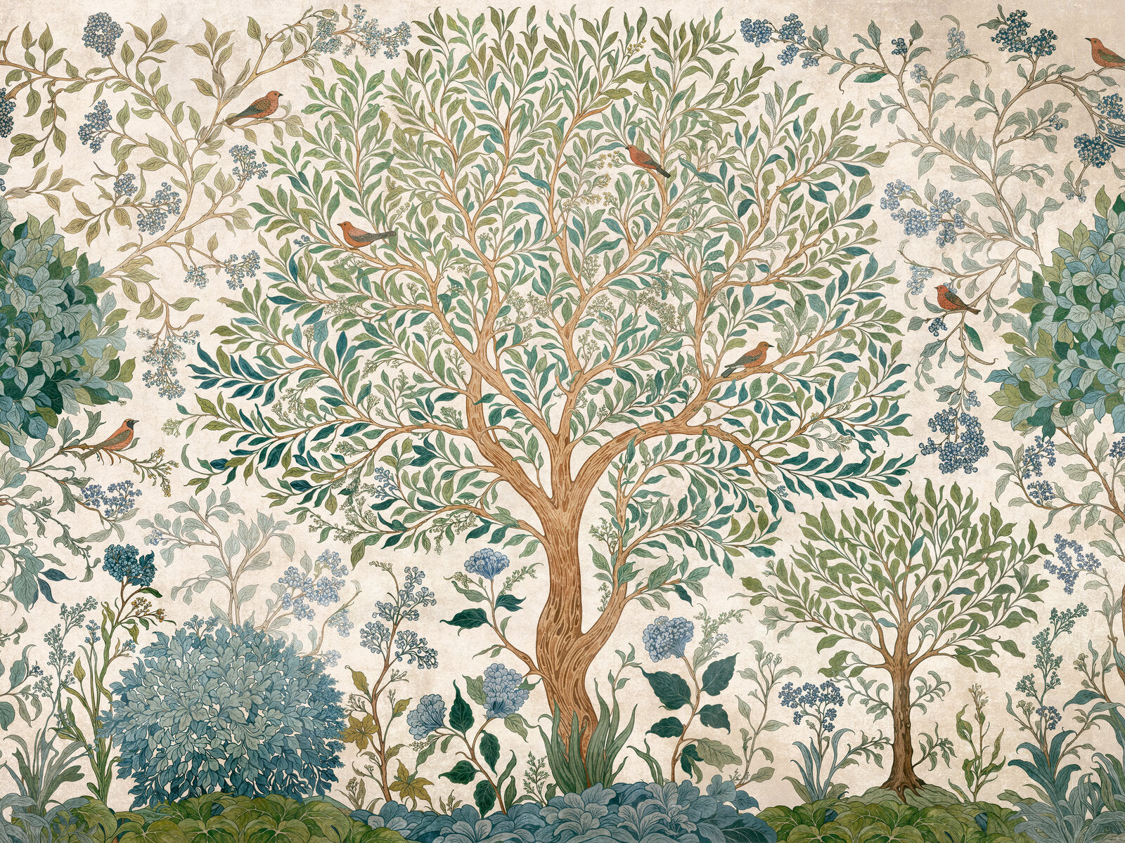 Coordonné Damaskus Varanasi Tree - D00151