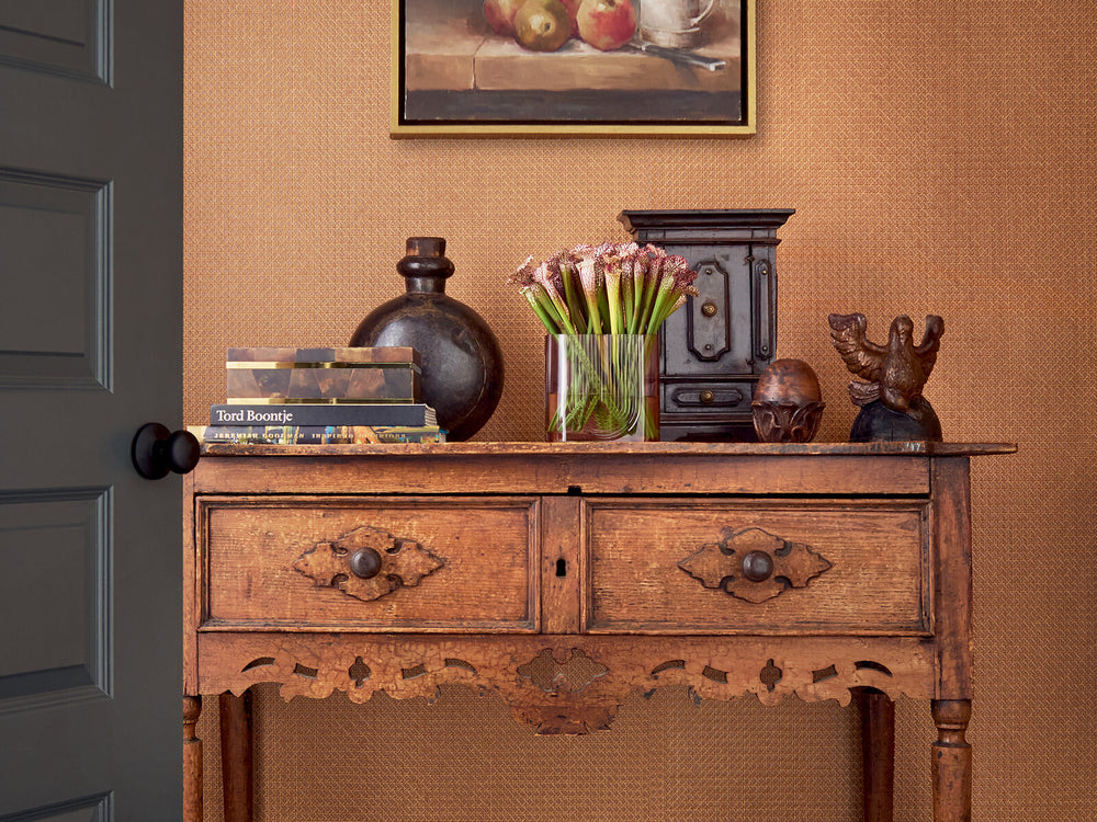 Thibaut Grasscloth Resource 7 Paper Rattan - T10387