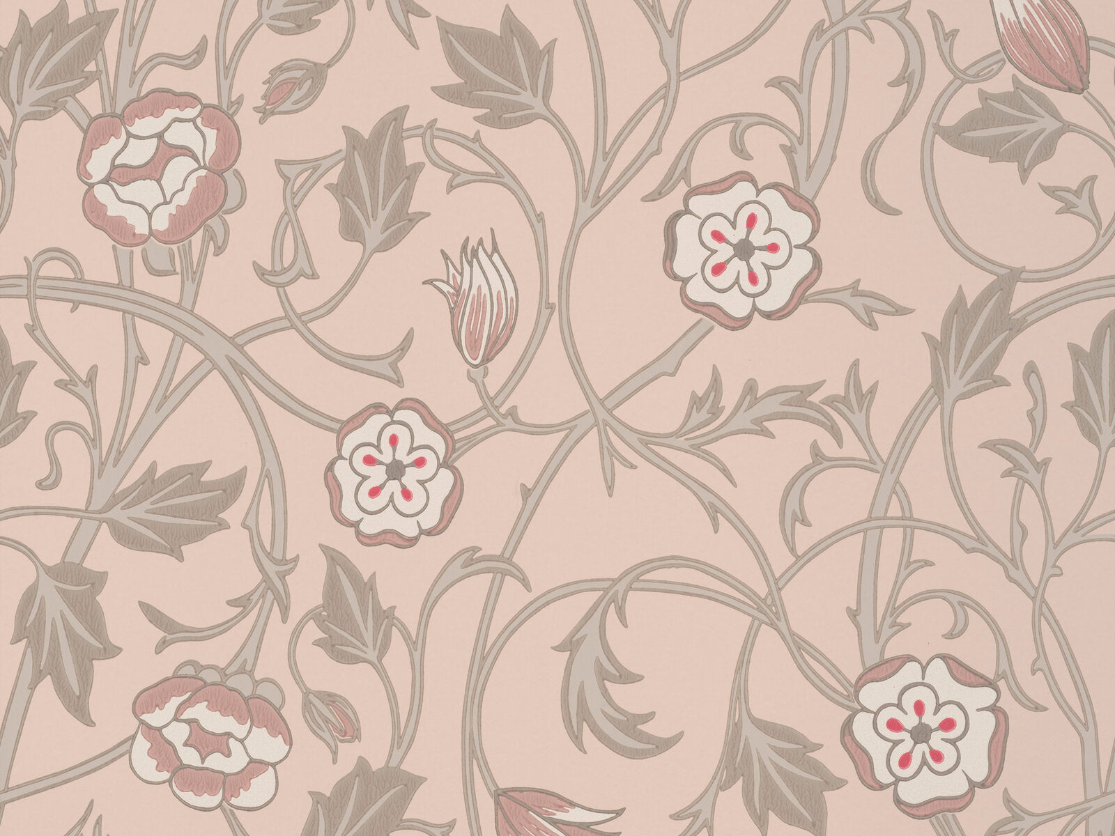 Little Greene In The Garden May'S Tulip - Castell Pink