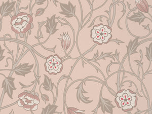 Little Greene In The Garden May'S Tulip - Castell Pink