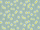 Little Greene In The Garden Moon Daisies - Celestial Blue