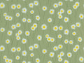 Little Greene In The Garden Moon Daisies - Garden