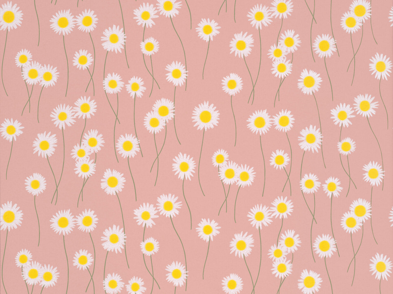 Little Greene In The Garden Moon Daisies - Hellebore