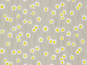 Little Greene In The Garden Moon Daisies - Slaked Lime