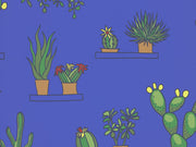 Little Greene In The Garden Mr Straw'S Greenhouse - Mambo
