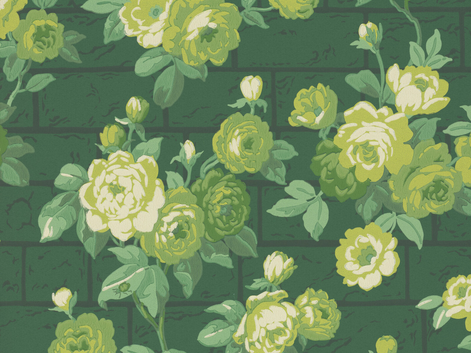 Little Greene In The Garden Rose Garden - Puck