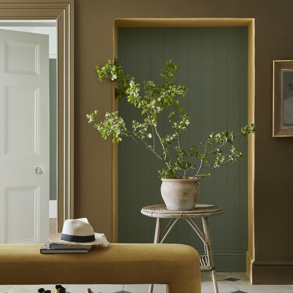 Little Greene Verf Light Bronze Green - 123