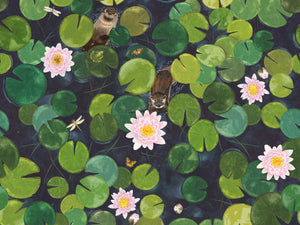 Little Greene In The Garden Lily Pads - Hopper
