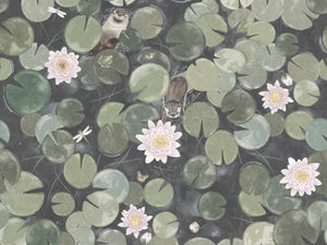 Little Greene In The Garden Lily Pads - Normandy Grey