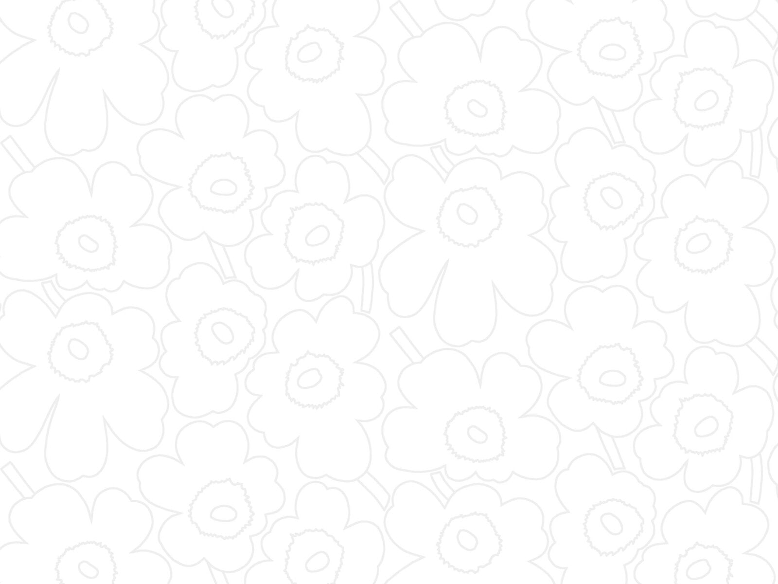 Hookedonwalls Marimekko Vol 07 Piirto Unikko - 25910