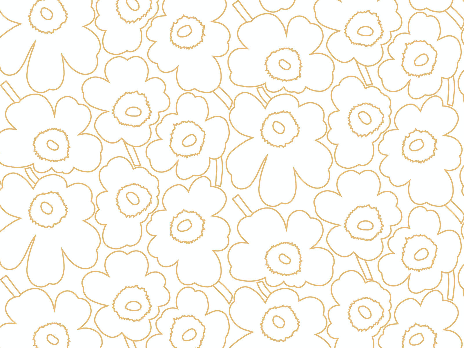 Hookedonwalls Marimekko Vol 07 Piirto Unikko - 25912