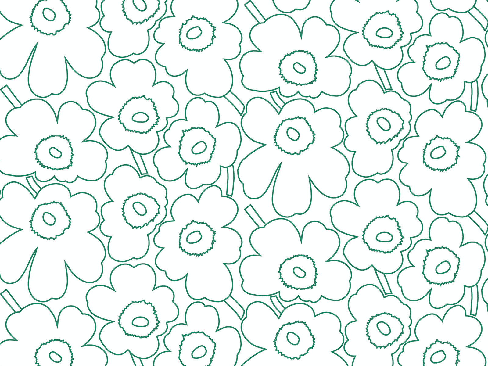 Hookedonwalls Marimekko Vol 07 Piirto Unikko - 25913