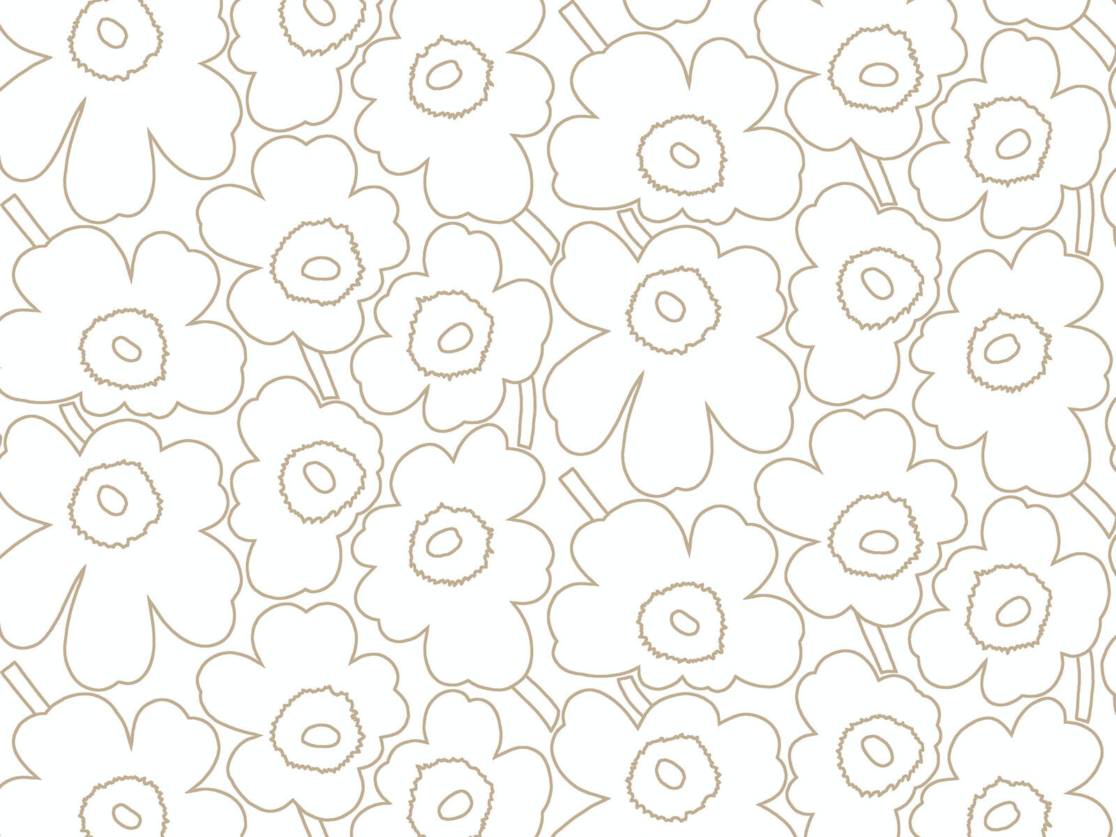 Hookedonwalls Marimekko Vol 07 Piirto Unikko - 25914