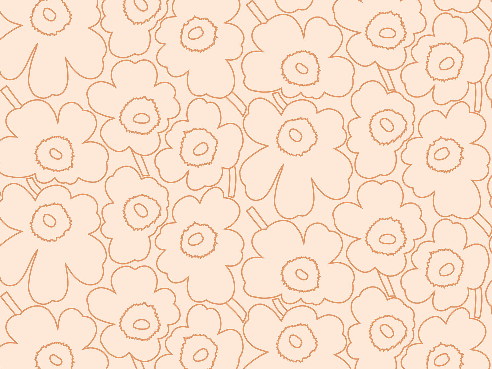 Hookedonwalls Marimekko Vol 07 Piirto Unikko - 25915