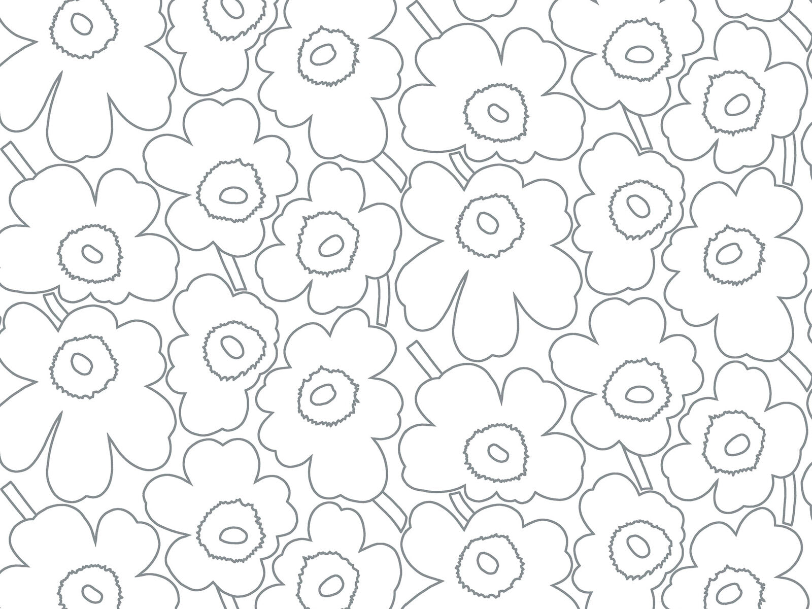 Hookedonwalls Marimekko Vol 07 Piirto Unikko - 25916