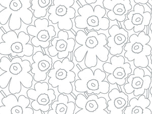 Hookedonwalls Marimekko Vol 07 Piirto Unikko - 25916